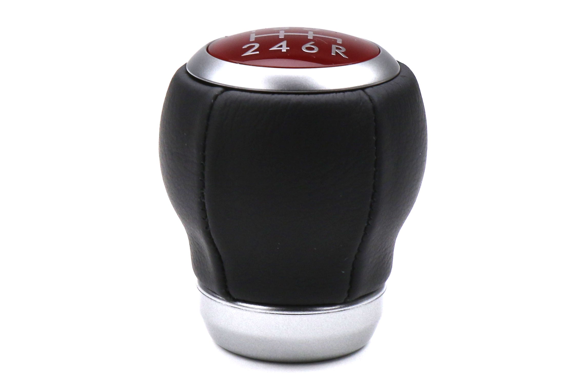 Subaru OEM STI Leather Shift Knob - Subaru 6MT Models (inc. 2004-2021 STI / 2015-2021 WRX)